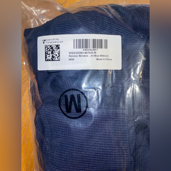 New in Package Navy Ribbed Zip Up Sweatshirt *make offers* - Picture 5 of 8
